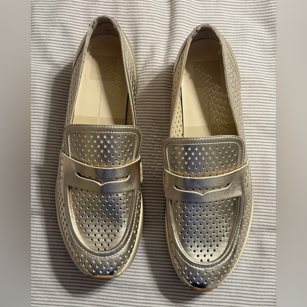 Dolce Vita Janine Slip-On - Metallic Gold - Size 9.5 - Picture 3 of 4